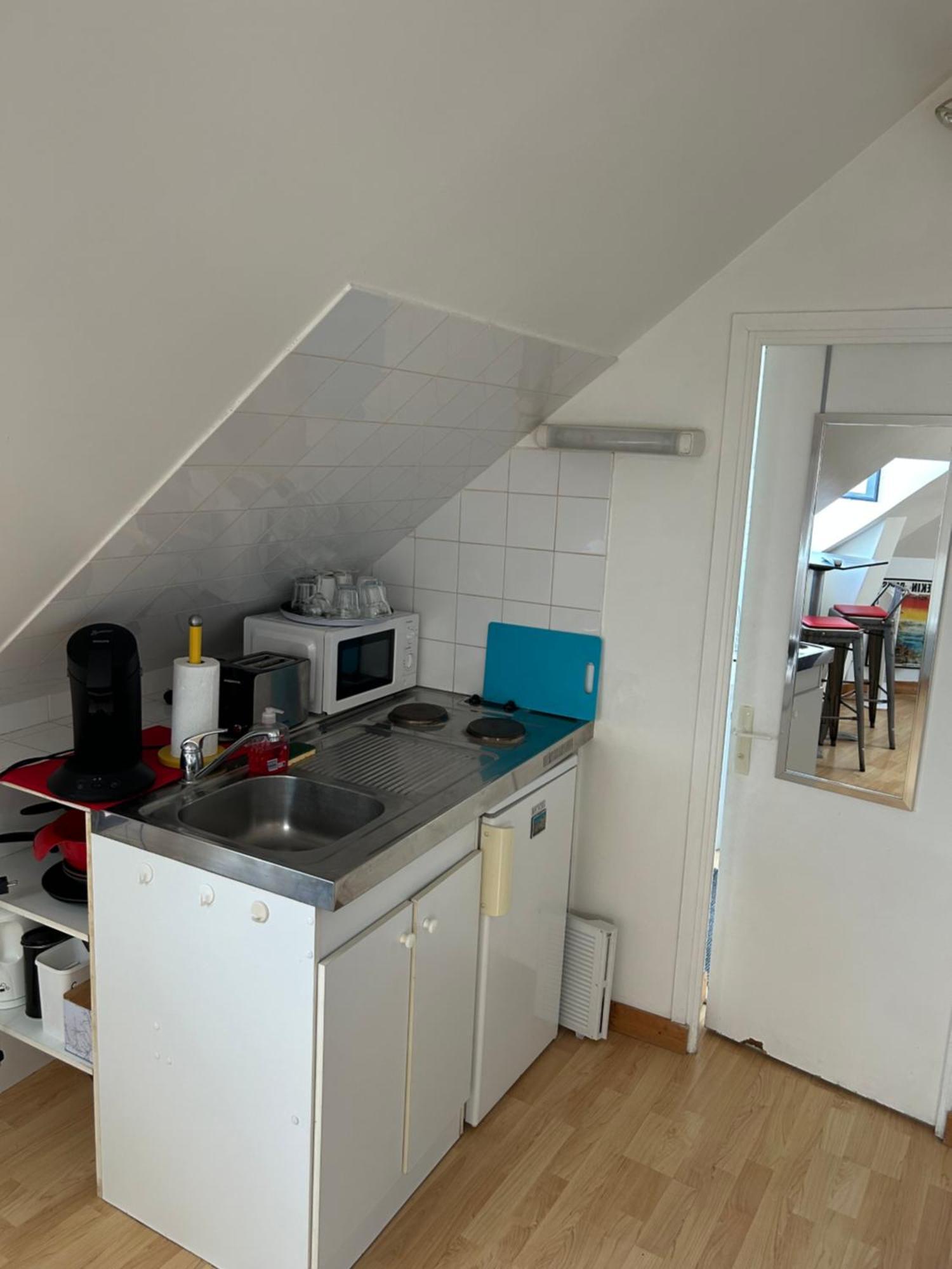 Апартаменты Studio Rue Cachin Онфлёр Экстерьер фото